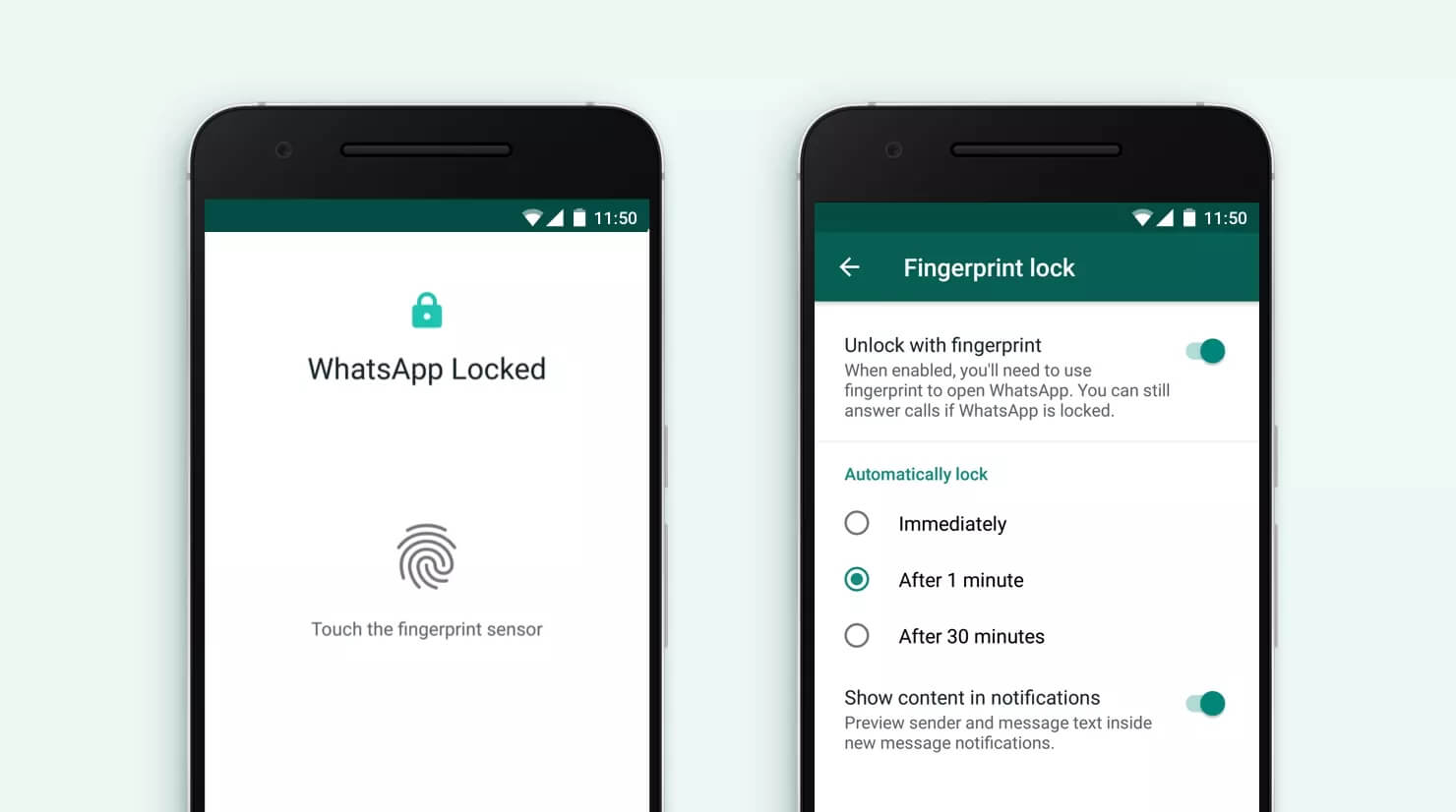 Bloqueo de WhatsApp para Android