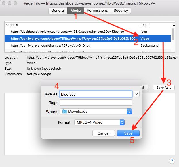 download jw player video on firefox