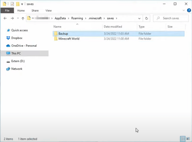 recover corrupted java minecraft 01