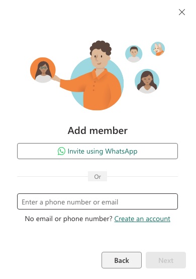 add member