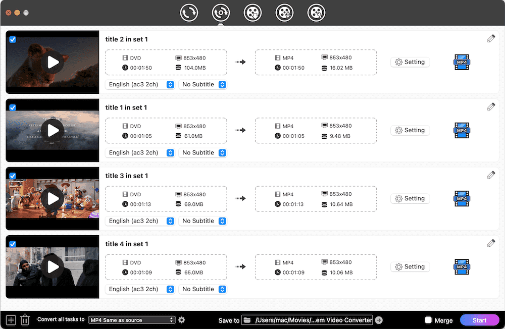 cisdem add files from dvd