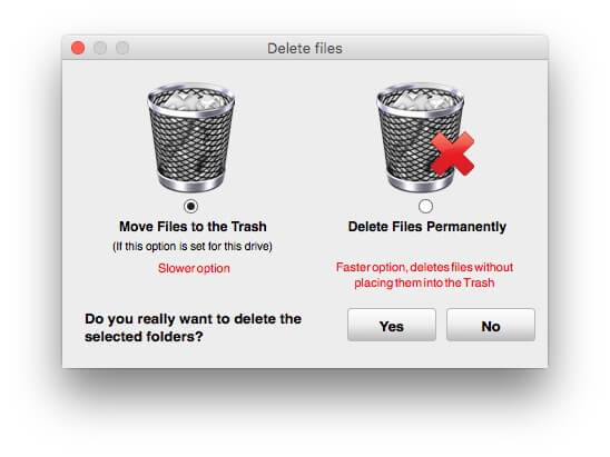 two removal options